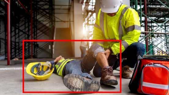 쓰러짐 감지 이미지