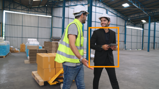 안전조끼 미착용 이미지